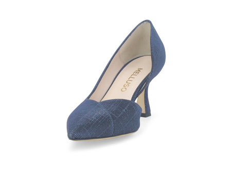 Melluso Donna Décolleté Tessuto E1630W-235012 Blu